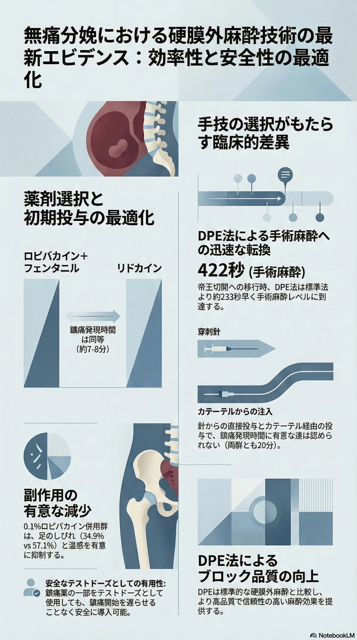硬膜外麻酔は何分で効くのか、どうすれば早まるのかRCTから導く実践