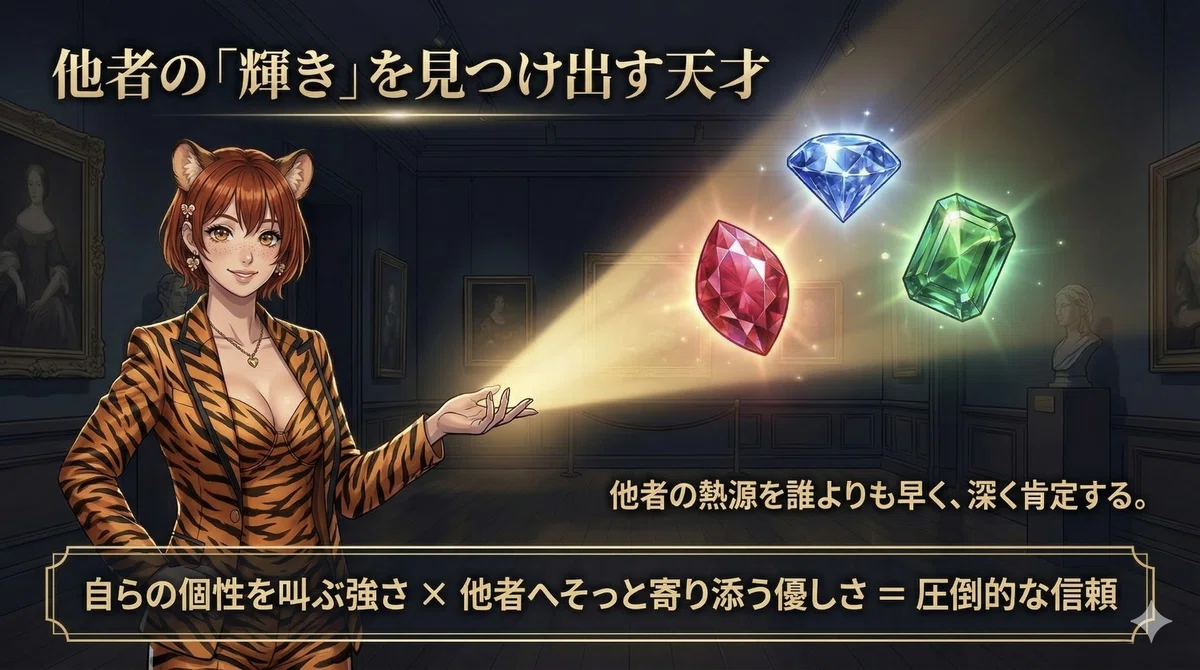 他者の「輝き」を見つけ出す天才