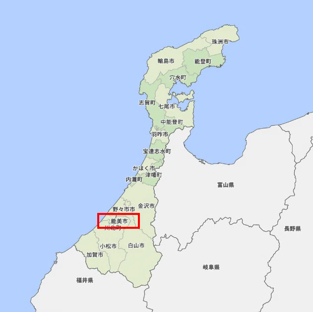 5位:石川県能美市