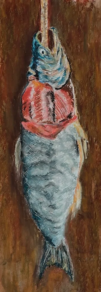 絵画ミニミニミステリー 第157回「高橋由一『鮭』1875年