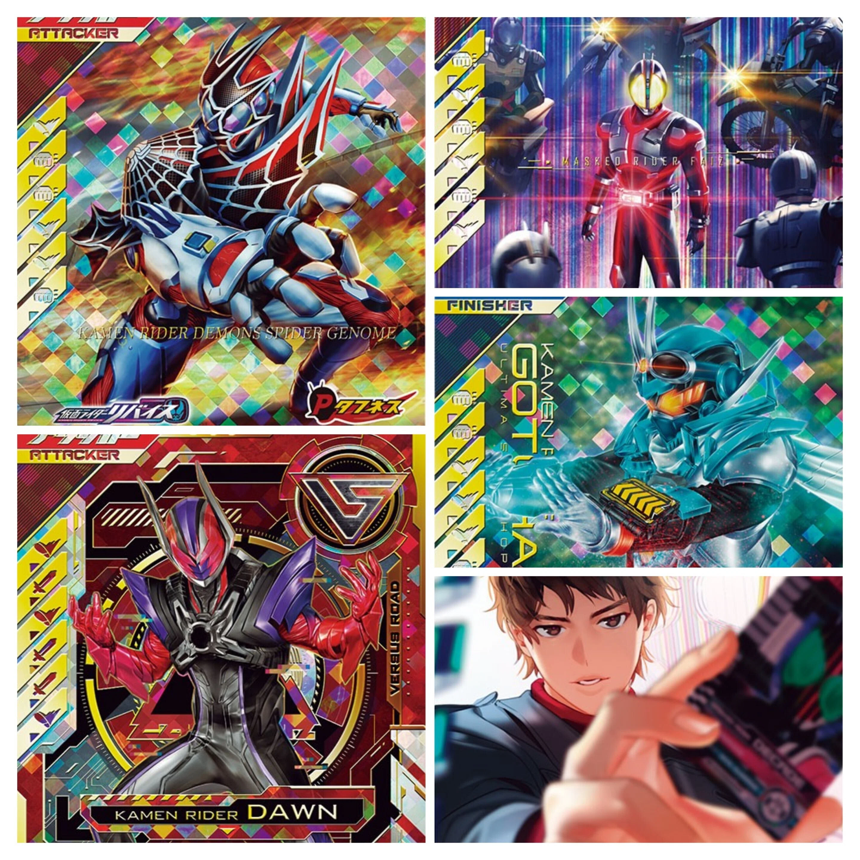 仮面ライダーデモンズ スパイダーゲノムデッキ解説！｜もち
