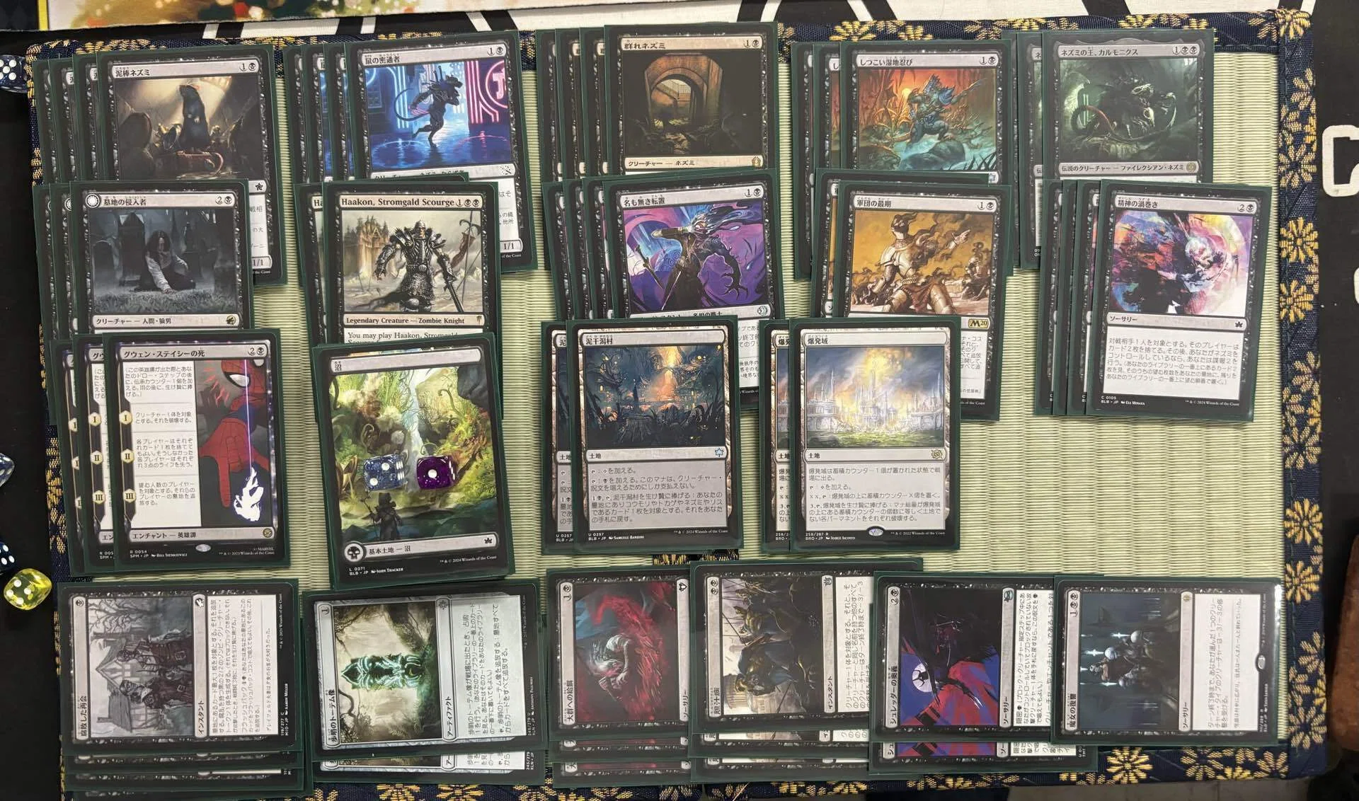 モダン　黒単ネズミ　デッキ　mtg 手札破壊チュー毒黒単「ネズミ」〜5kモNo.24〜｜彼の地の斑鳩