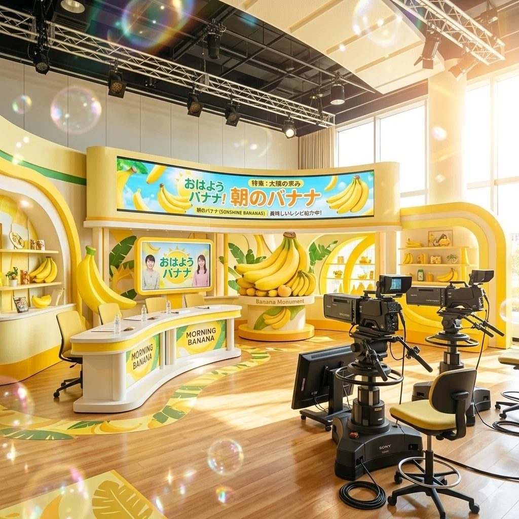 テレビスタジオ＜AI画像＞/写真販売 AI画像 有料＜40枚：350円＞商用利用可01