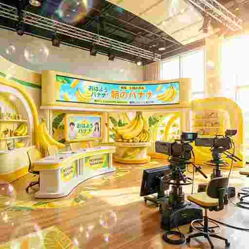 テレビスタジオ＜AI画像＞/写真販売 AI画像 有料＜40枚：350円＞商用利用可（サンプル）01