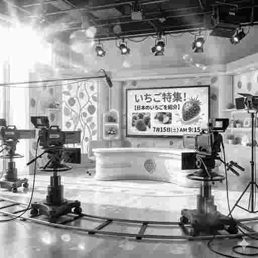  テレビスタジオ＜AI画像＞/写真販売 AI画像 有料＜40枚：350円＞商用利用可（サンプル）04