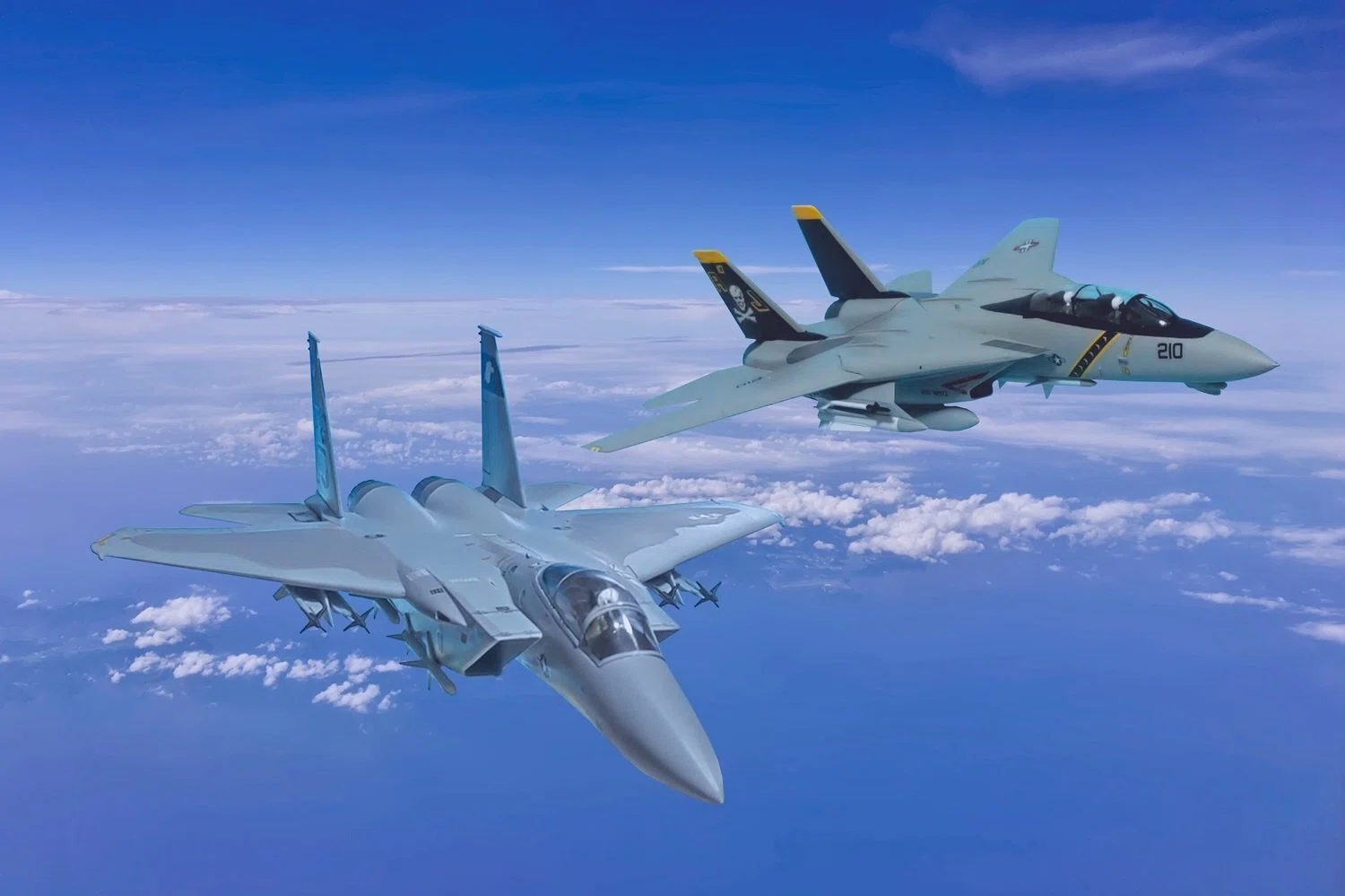 プラモデルで観る世界のジェット戦闘機図鑑〜「航空写真っぽい何か」で