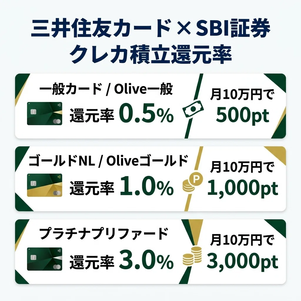 新NISAのクレカ積立、SBI証券 vs 楽天証券どっちにする？｜ポイント
