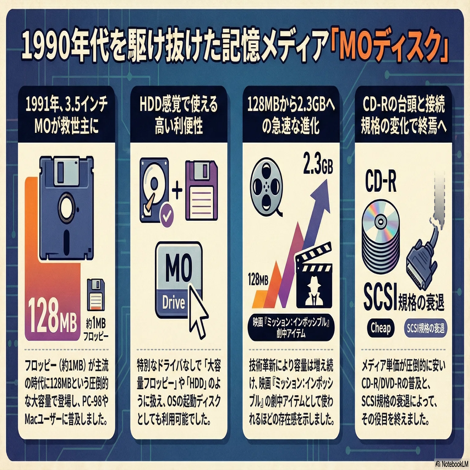 MO - 1990年代を駆け抜けた光磁気ディスク｜kzn