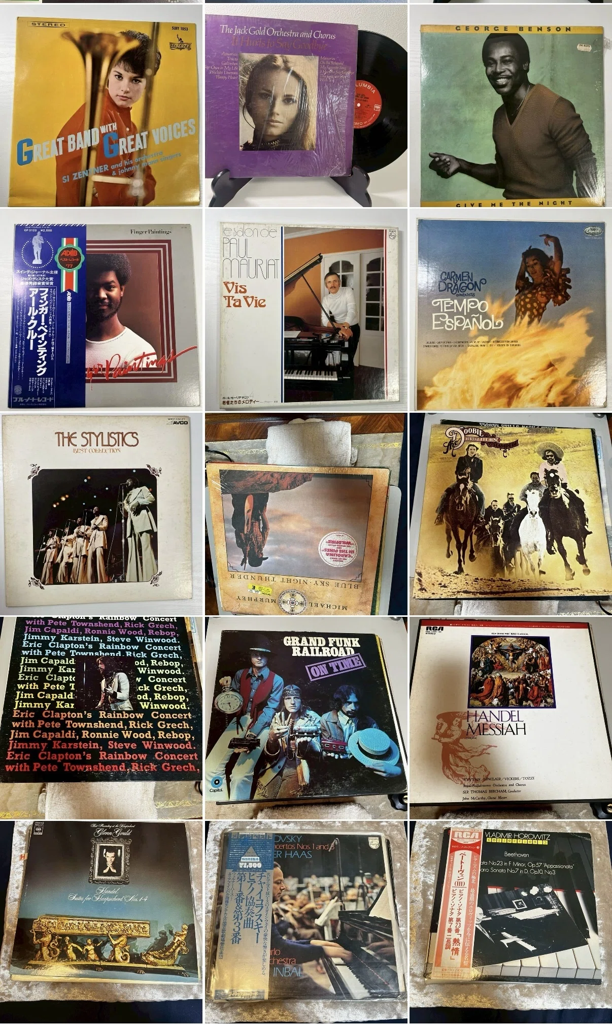 LPレコード コレクション20枚まとめ売り① 昭和レコード・『日本寮歌全集』・LPレコード・No.231019-19・梱包
