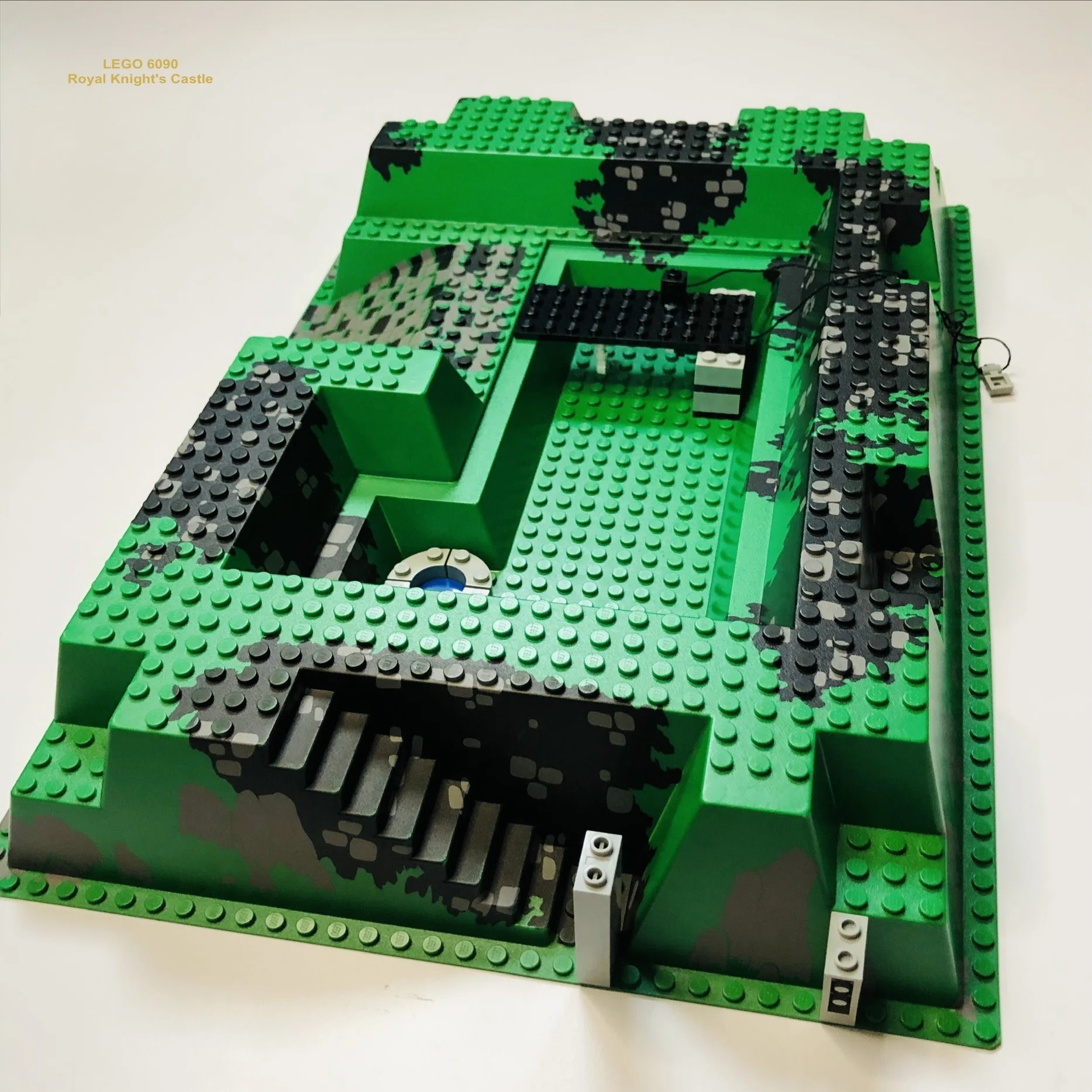 LEGO 6090 基礎部分①｜城の土台を作る】｜Gonta_n_LEGO