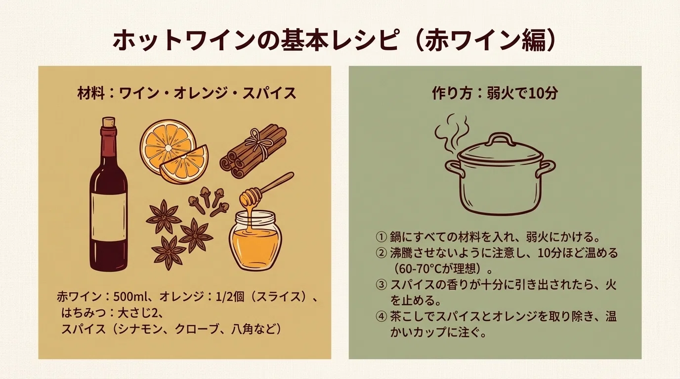 ホット ワイン 作り方