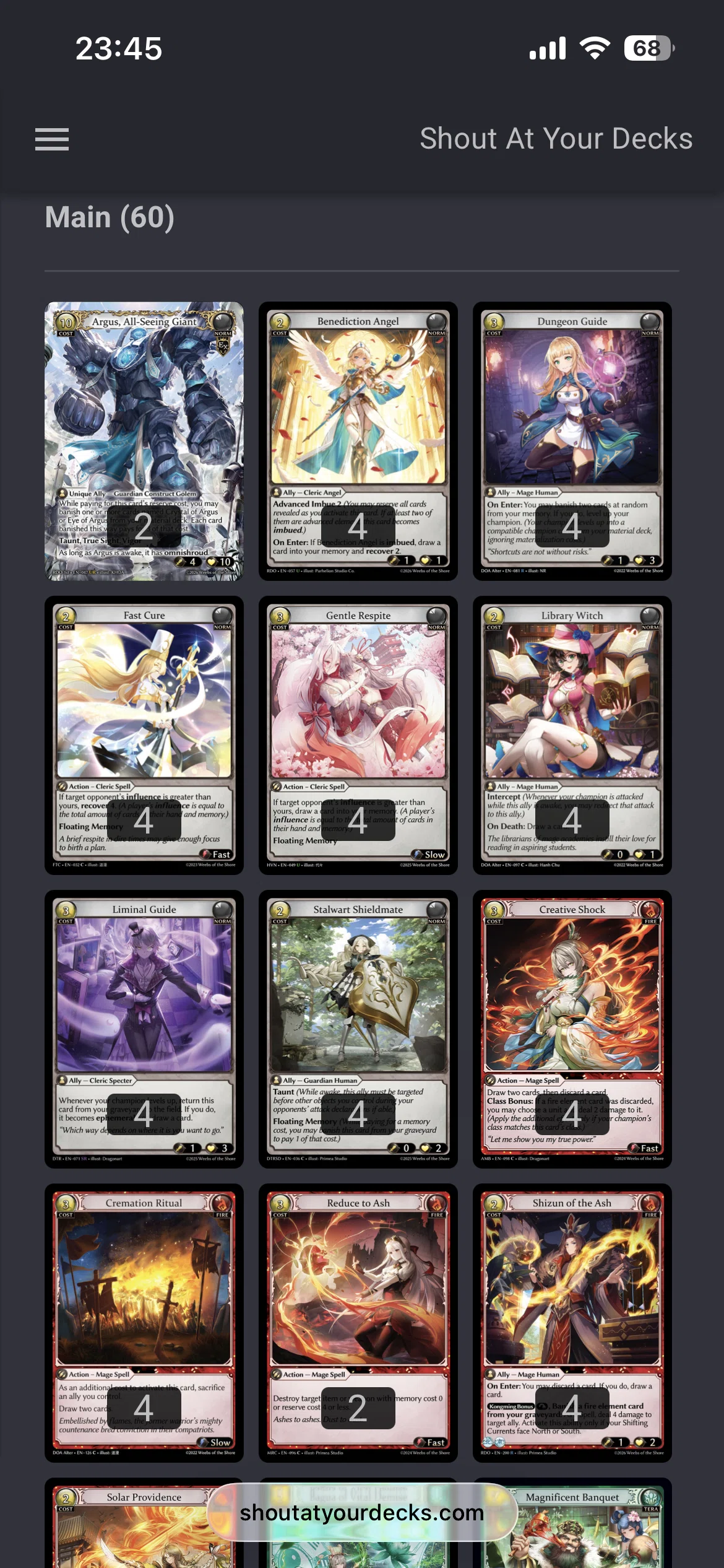 Grand Archive雑記 21.こいつ（Xukong, Shifted Fates）……動くぞ