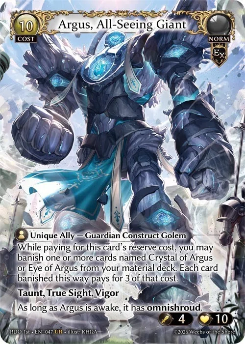 Grand Archive雑記 21.こいつ（Xukong, Shifted Fates）……動くぞ