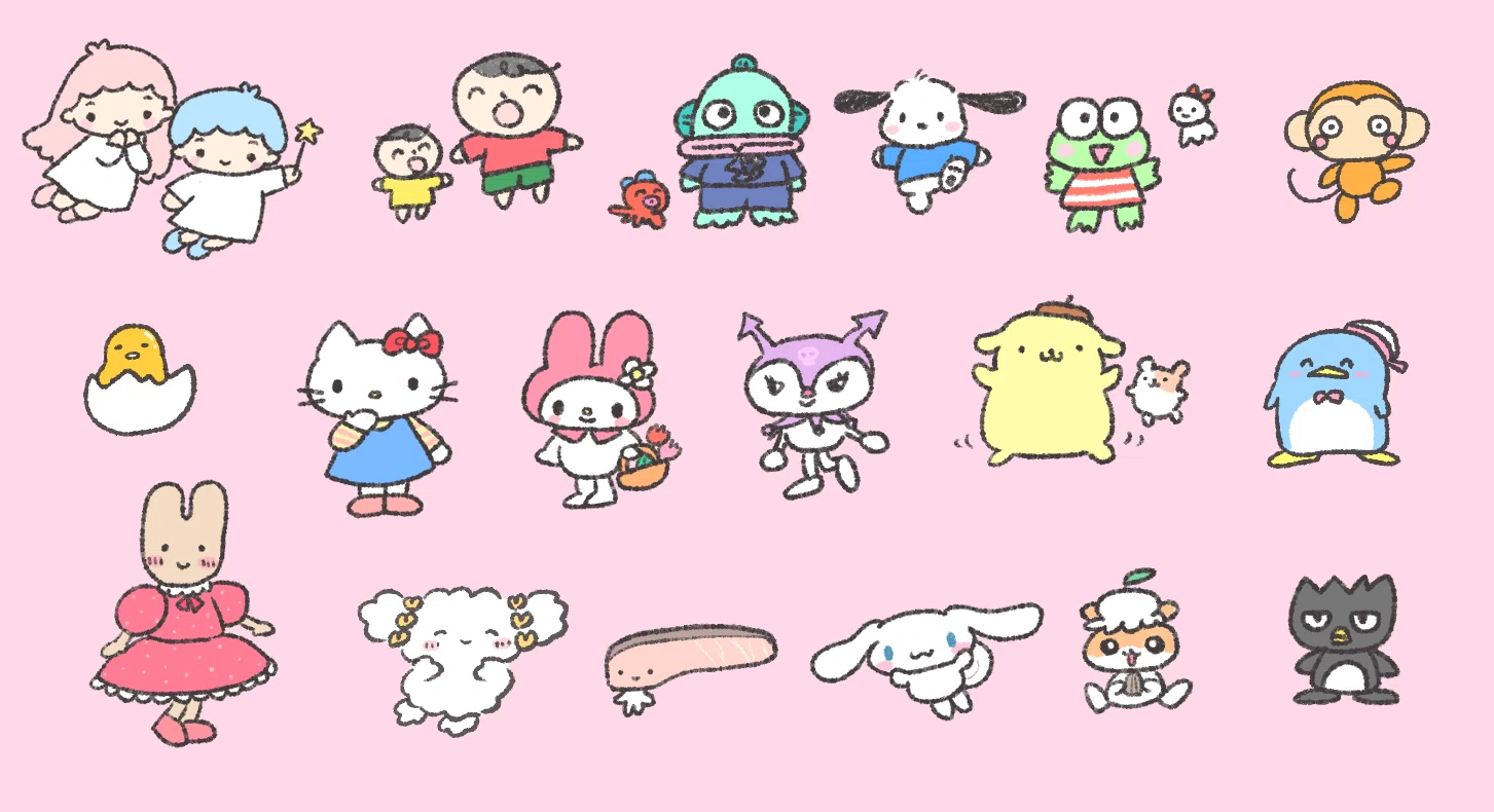 記憶で描こうよ‼️サンリオキャラクター｜みどり