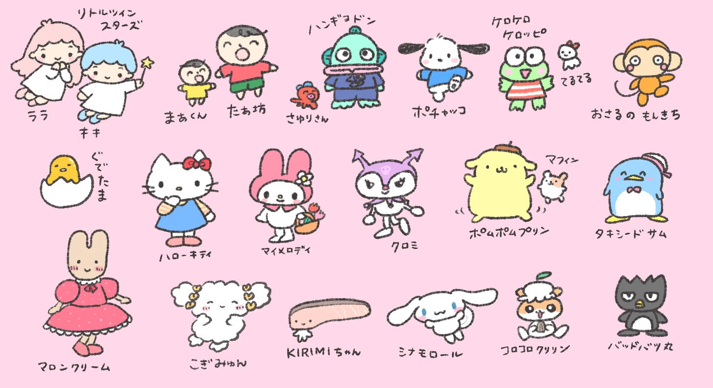 記憶で描こうよ‼️サンリオキャラクター｜みどり