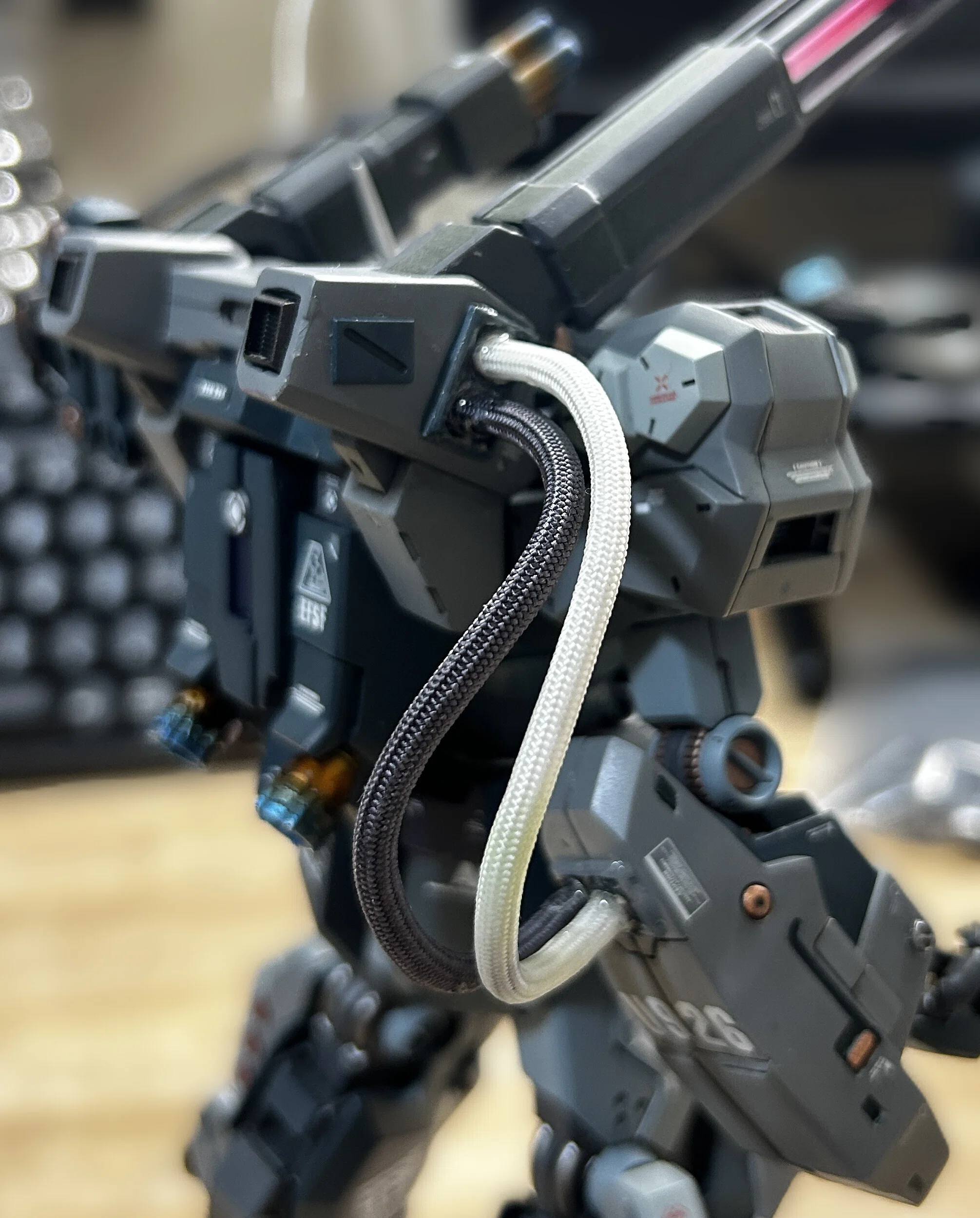 制作記）MG ジェスタキャノン～その2～完成編 塗装が終わってからが