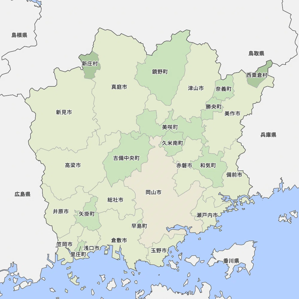 岡山県の特徴