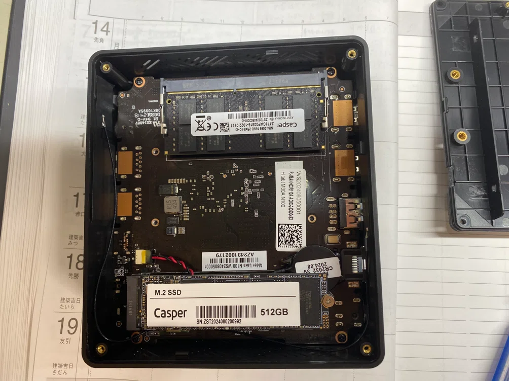 Hitabt ミニPC M30A SSD容量偽装確定か！？｜adono2026