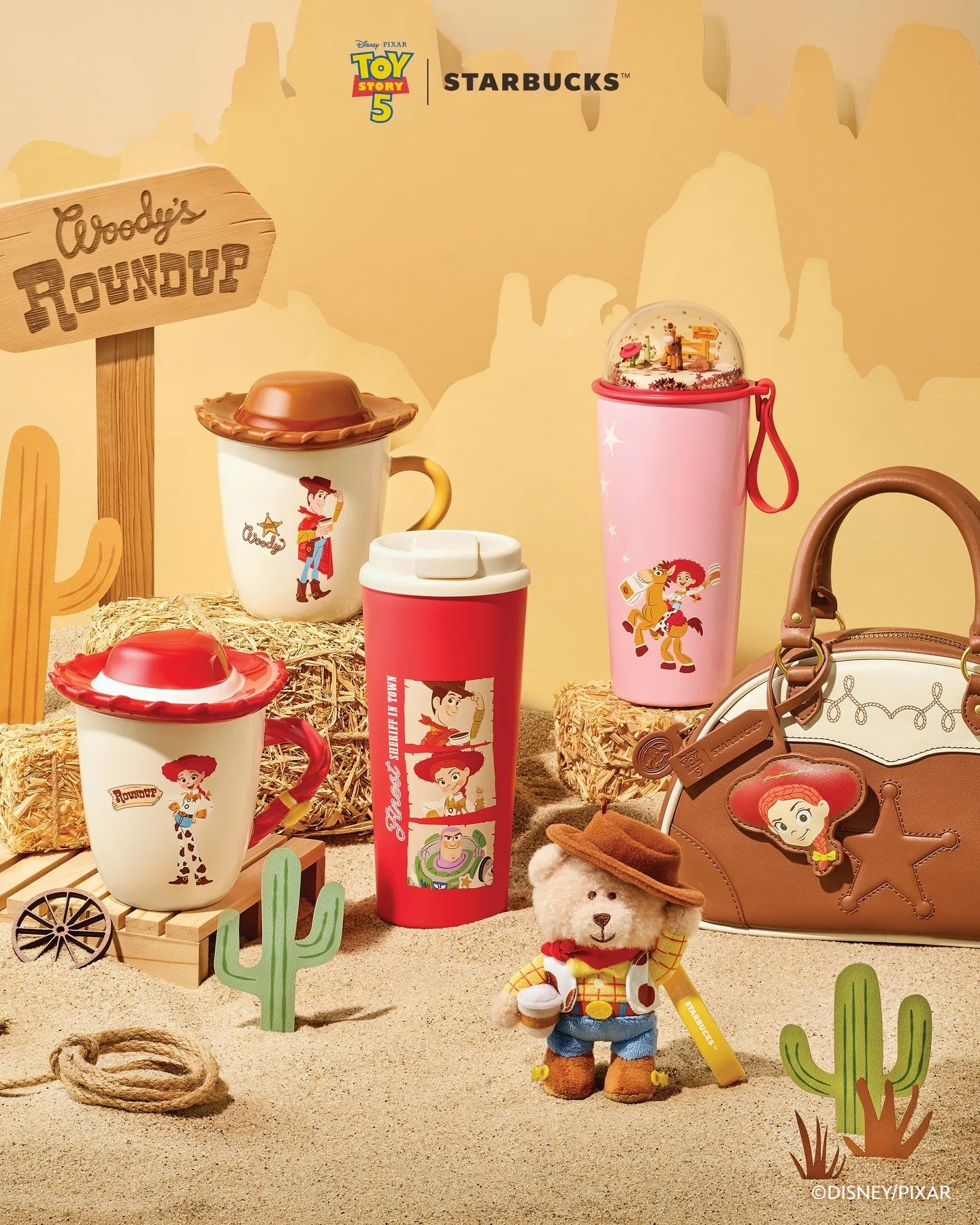 韓国スタバ限定×Disney コラボ3点セット 完全ガイド】4月15日発売！韓国スタバ×『トイ・ストーリー5』限定MD