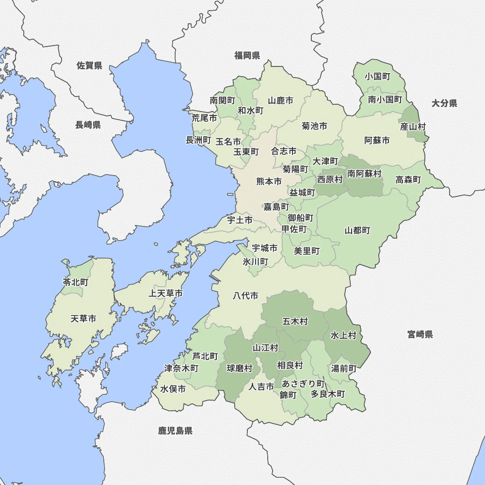 熊本県の特徴