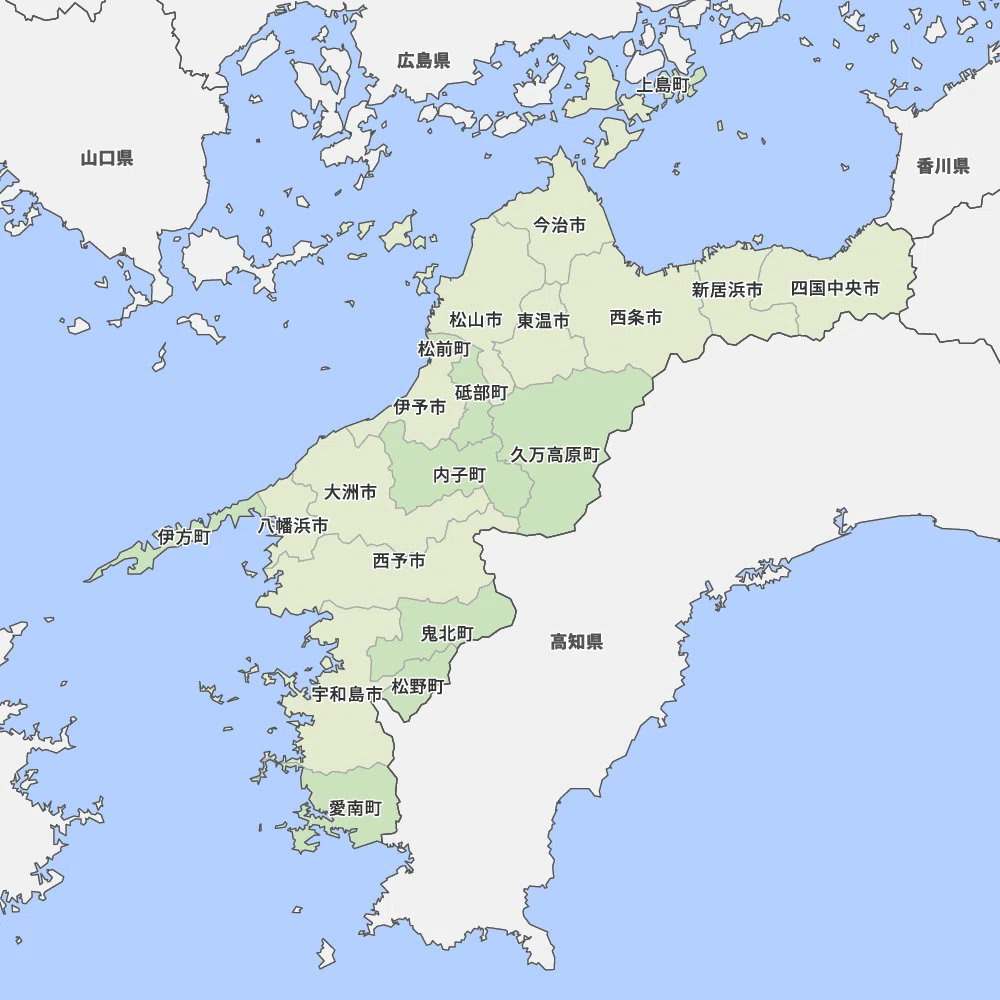 愛媛県の特徴