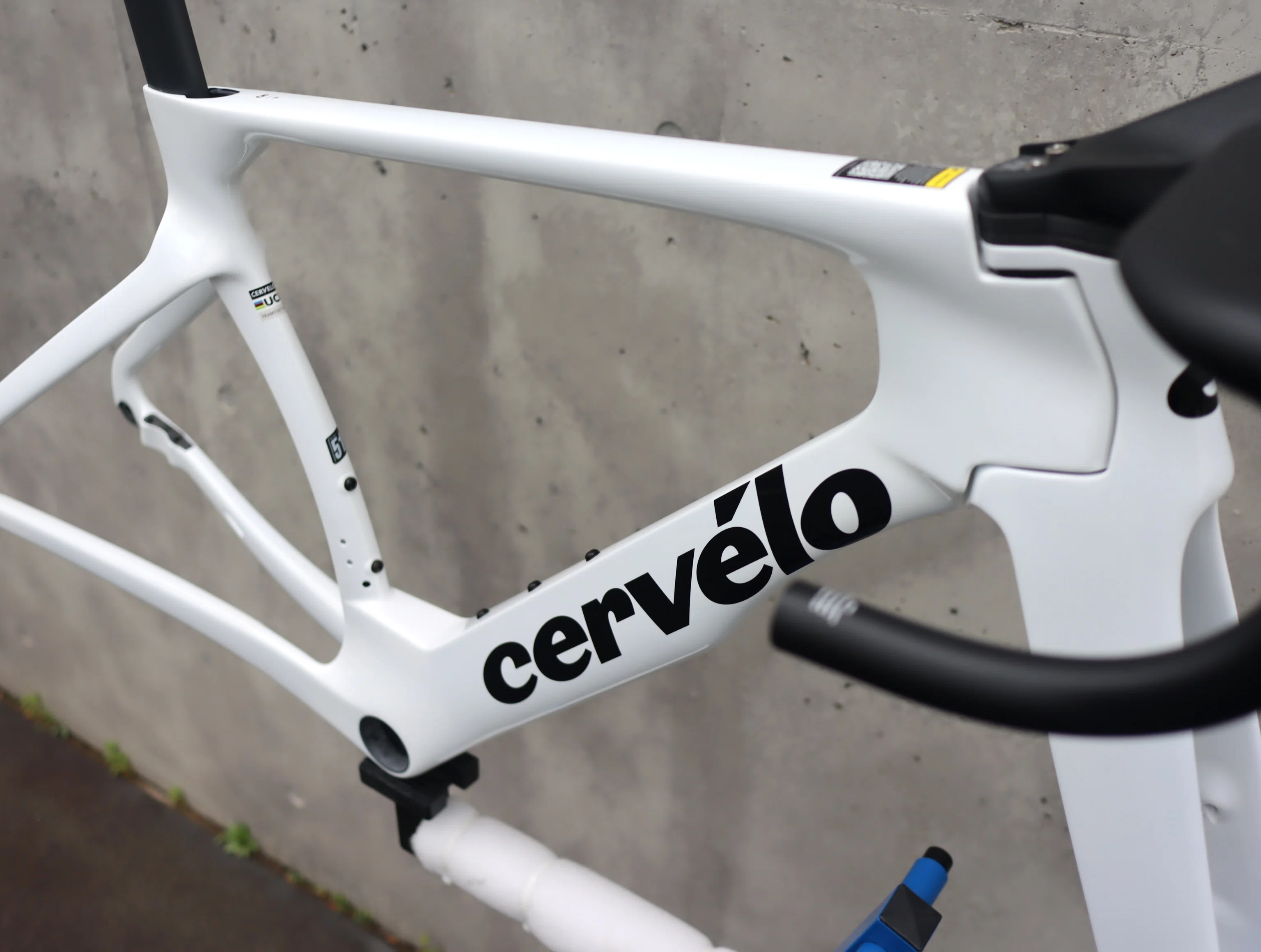 世界最速 Cervelo S5 フレームセット Lithiumカラー入荷 実測重量を