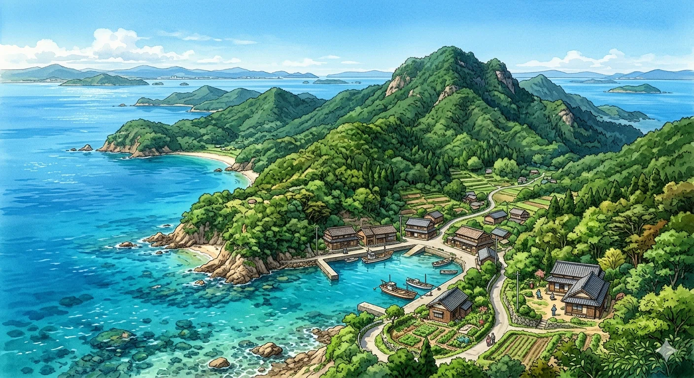 完全ガイド】平郡島｜観光地化されていない“本物の離島”で過ごす静かな