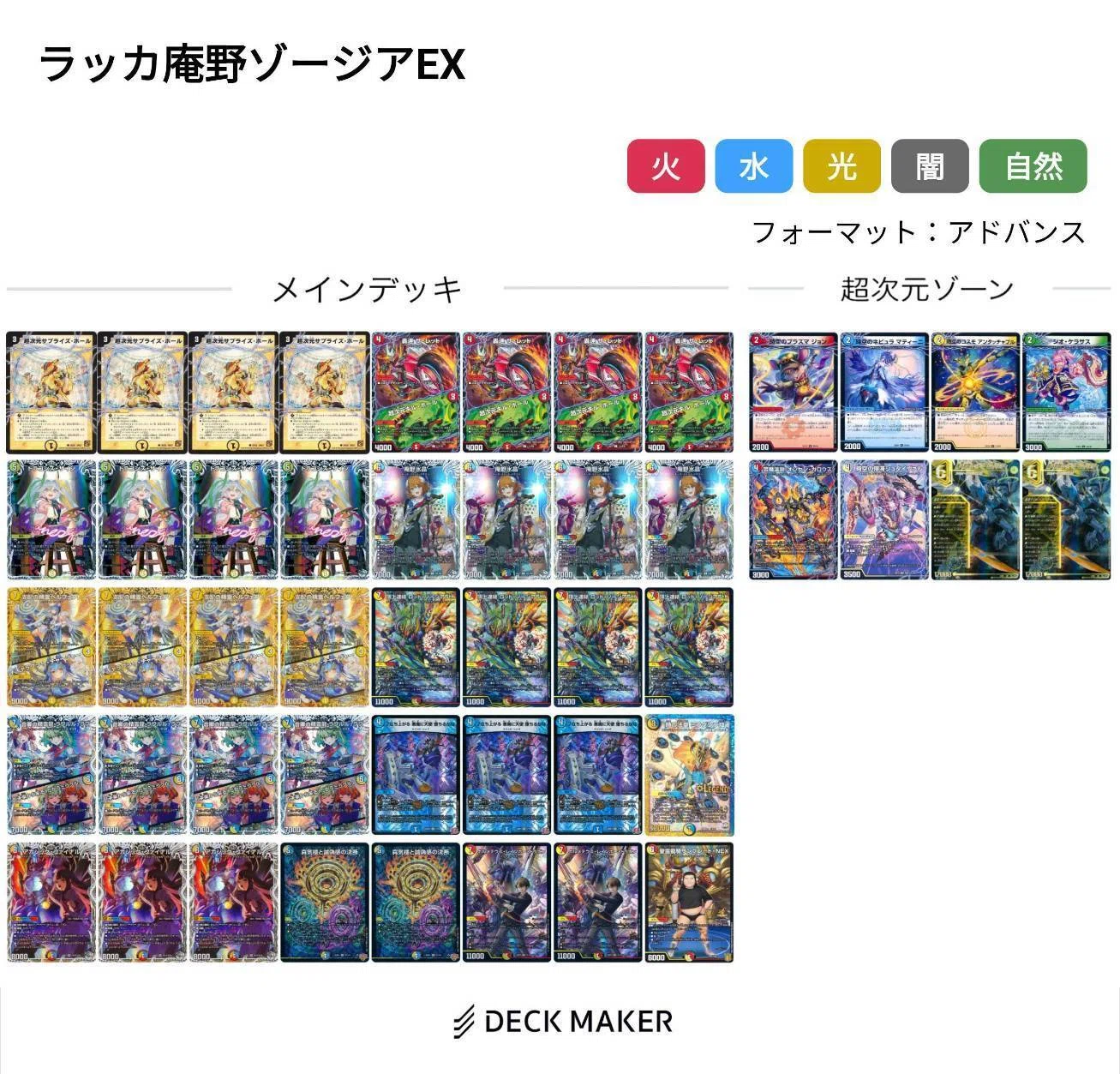 GP使用デッキ】ラッカ庵野水晶解説｜おろポン@DMP
