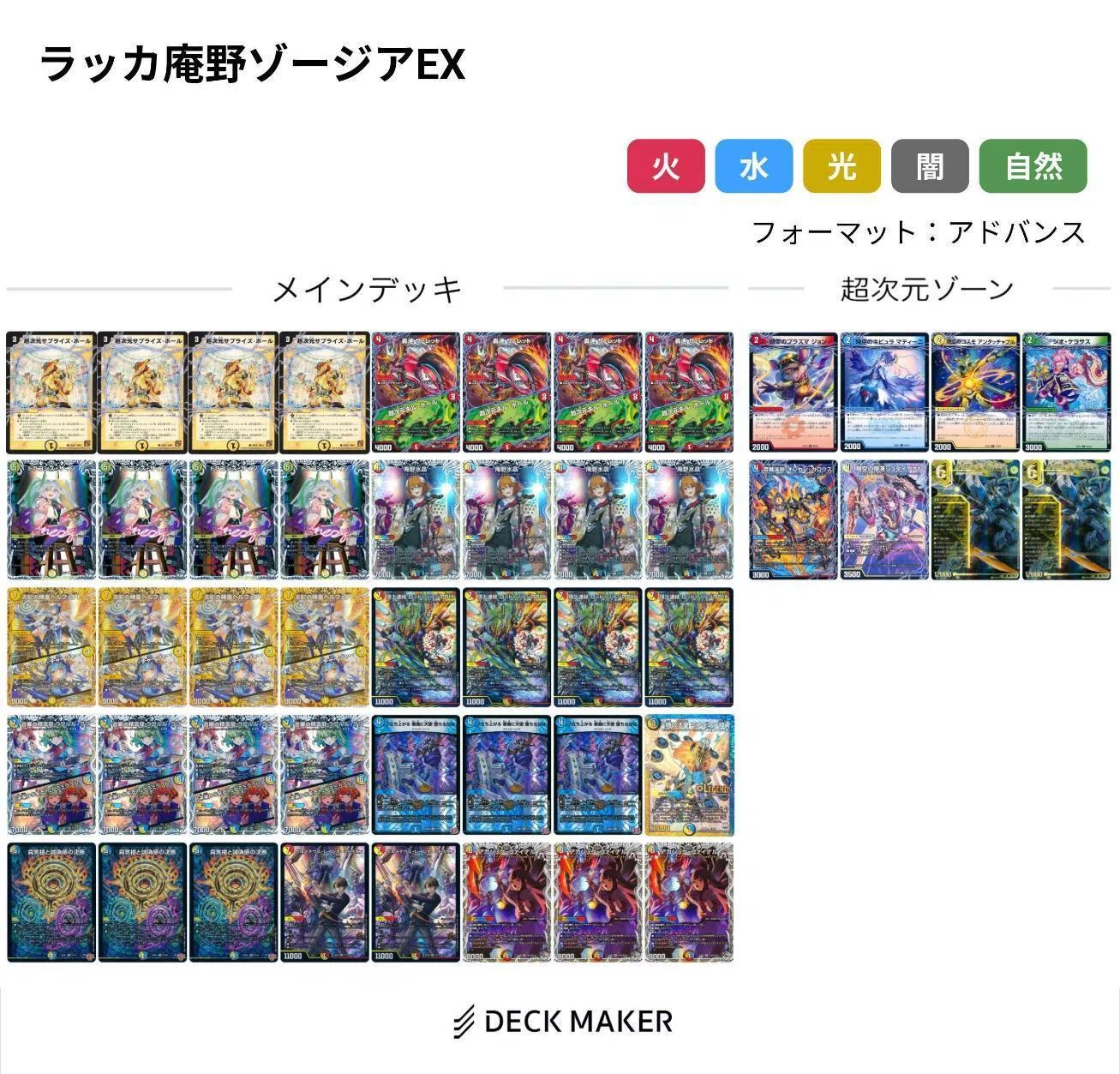 GP使用デッキ】ラッカ庵野水晶解説｜おろポン@DMP