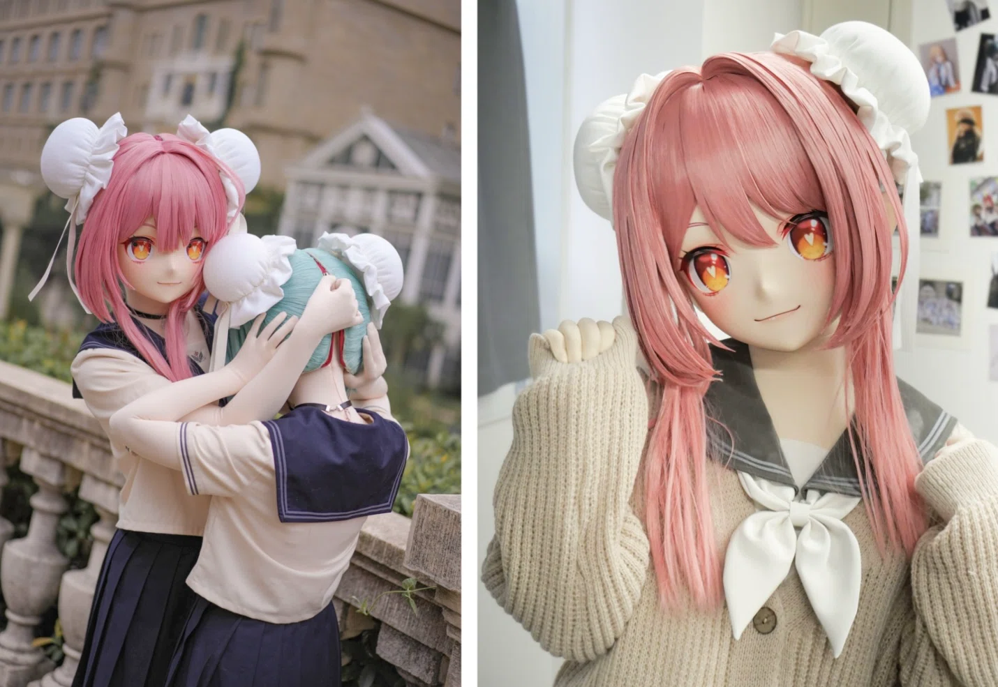 河妖工房製 全頭面 トリビー 顔交換 着ぐるみ　マスク　コスプレkigurumi 河妖工房製 全頭面 空崎ヒナ 顔交換 着ぐるみ マスク コスプレkigurumi