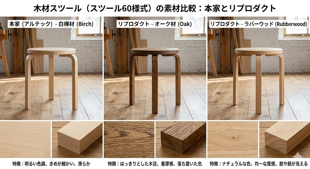 スツール60のリプロダクトや類似品のおすすめ商品！なにを買うのが