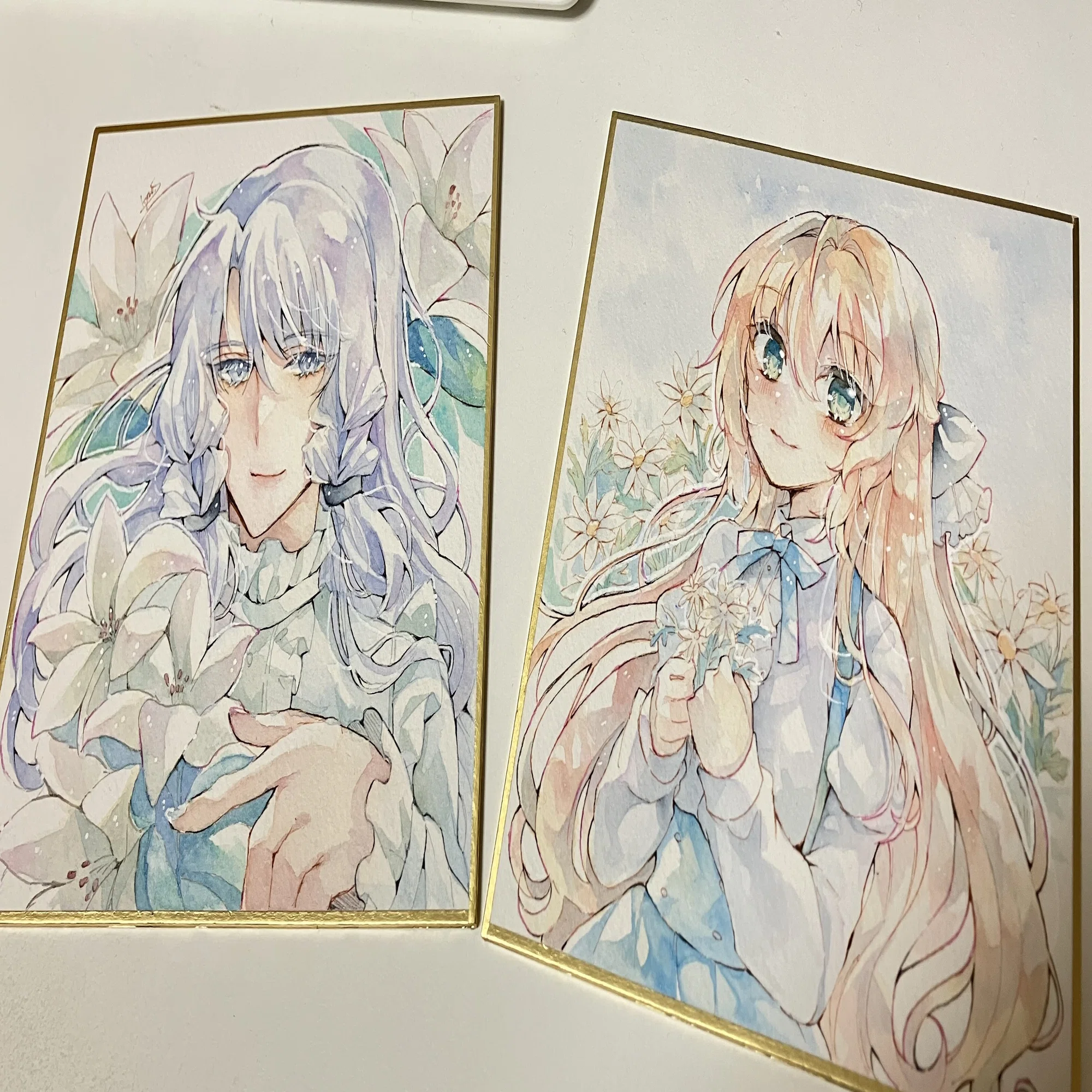 イラスト原画　高貴な香り　「素描」 Illust Perfume展」参加のお知らせ｜空鳥ひよの