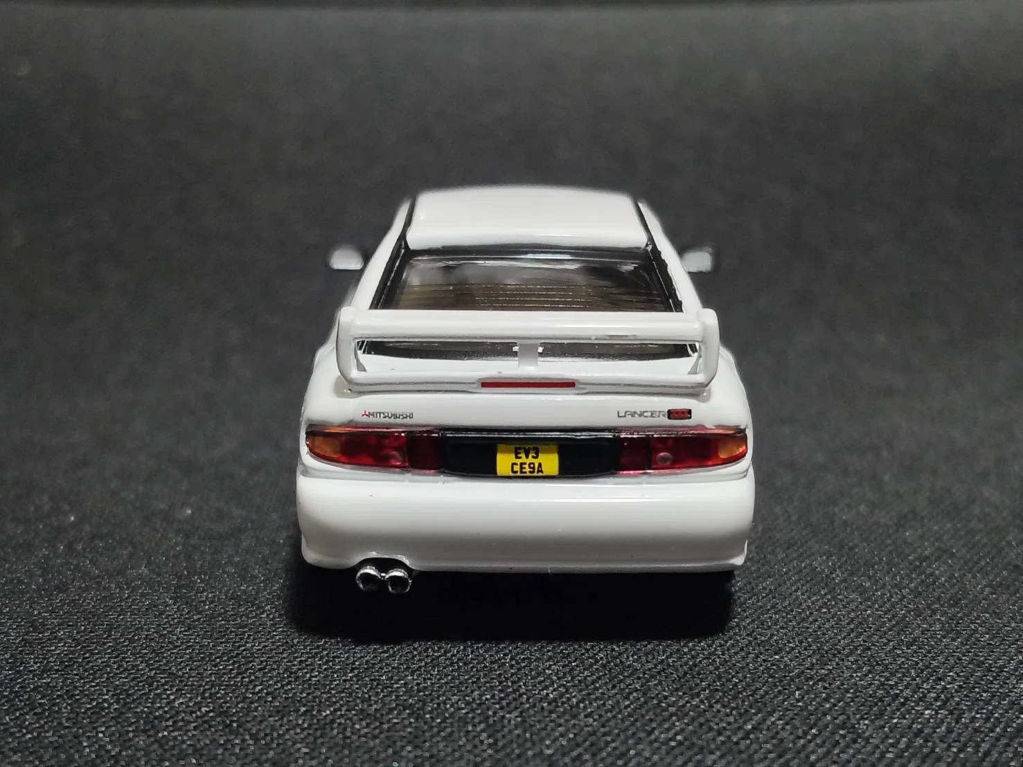 Project Evo ホワイトミニカー Tarmac Works GLOBAL64 1/64 Mitsubishi Lancer RS Evolution Ⅲ White