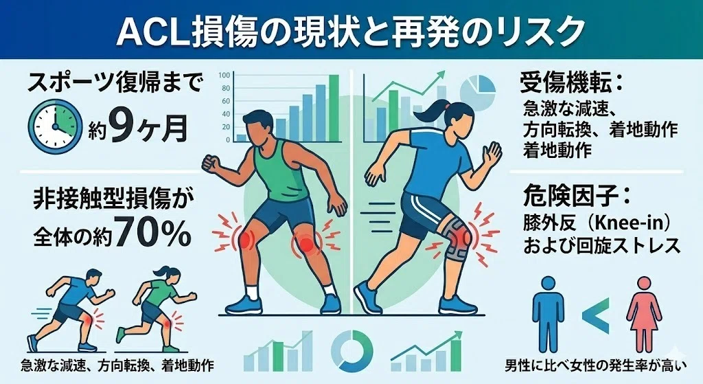 スライド＆解説付き】ACLリハを迷わせない。全荷重〜ジョギング開始