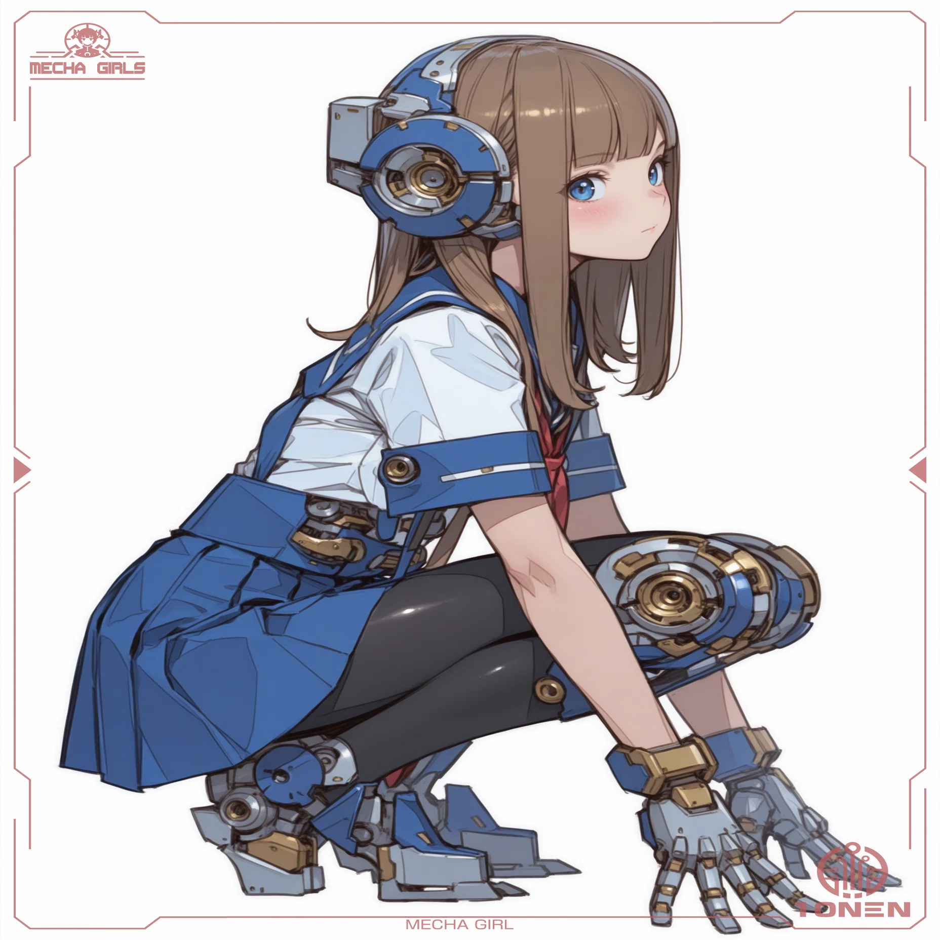 アニメスタイルの女の子 イラスト 今回のX収益額公開（2026年4月11日のAIイラスト）｜てんねん｜AI