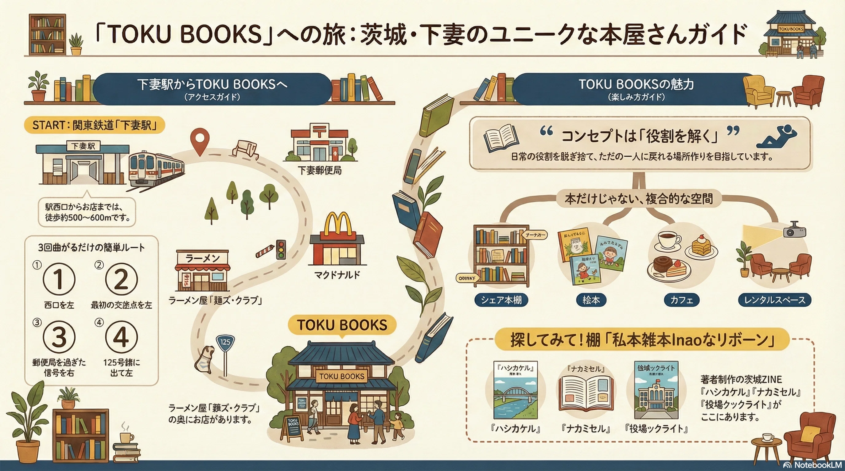 Inaoの本棚がある本屋さんへ｜ミカイターいなお＠実用地歴提案会