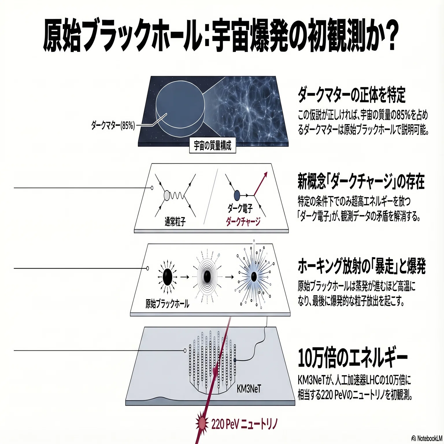 ありえない粒子」が飛んできた──ブラックホール爆発の初観測かもしれ
