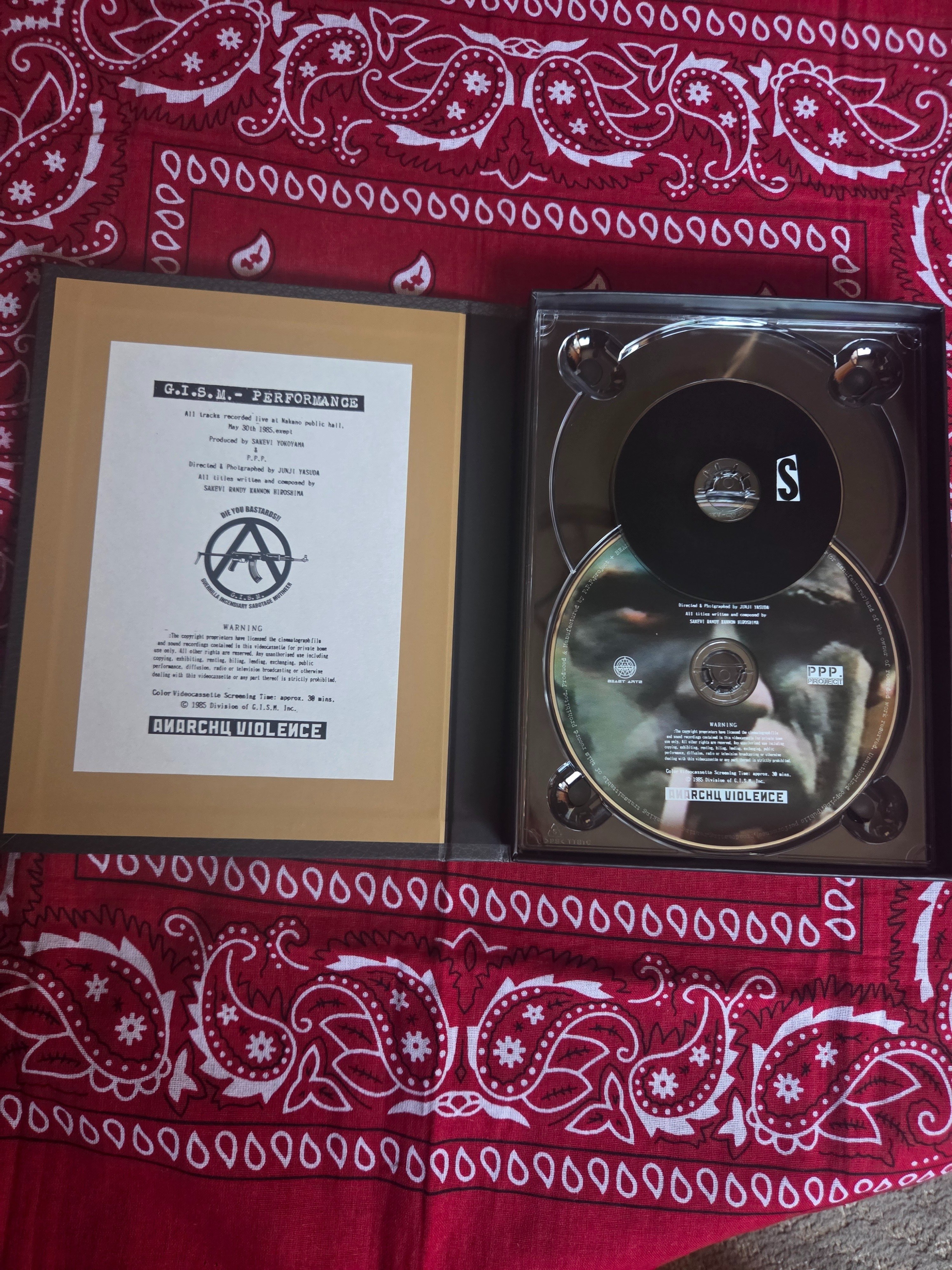 G.I.S.M./PERFORMANCE(DVD)が届いた！｜kei1diablo