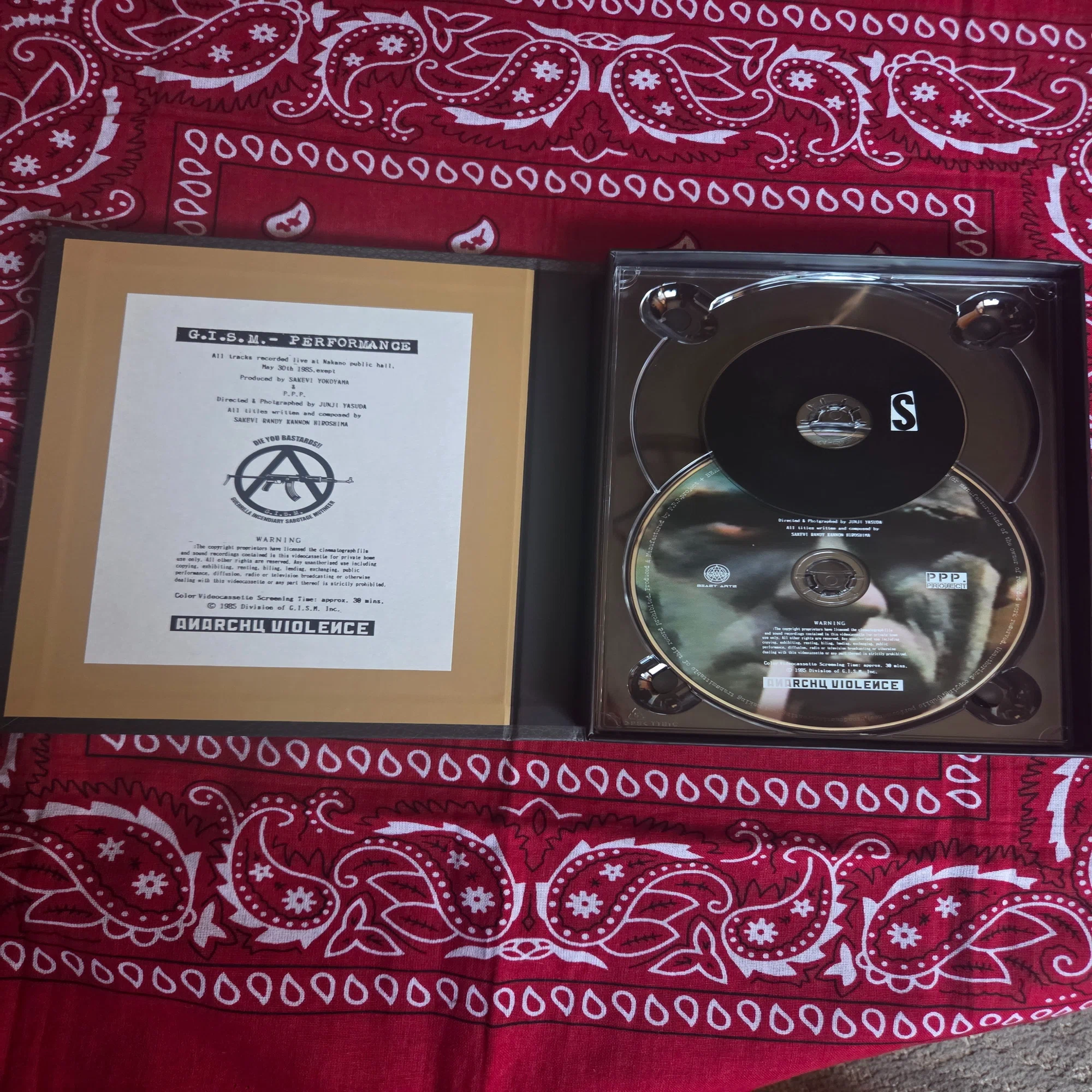 G.I.S.M./PERFORMANCE(DVD)が届いた！｜kei1diablo