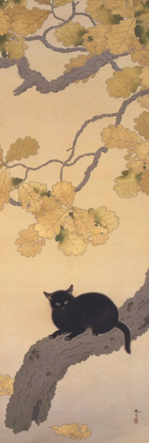 保存版】菱田春草の生涯と代表作ガイド ──《黒き猫》《落葉》36歳で