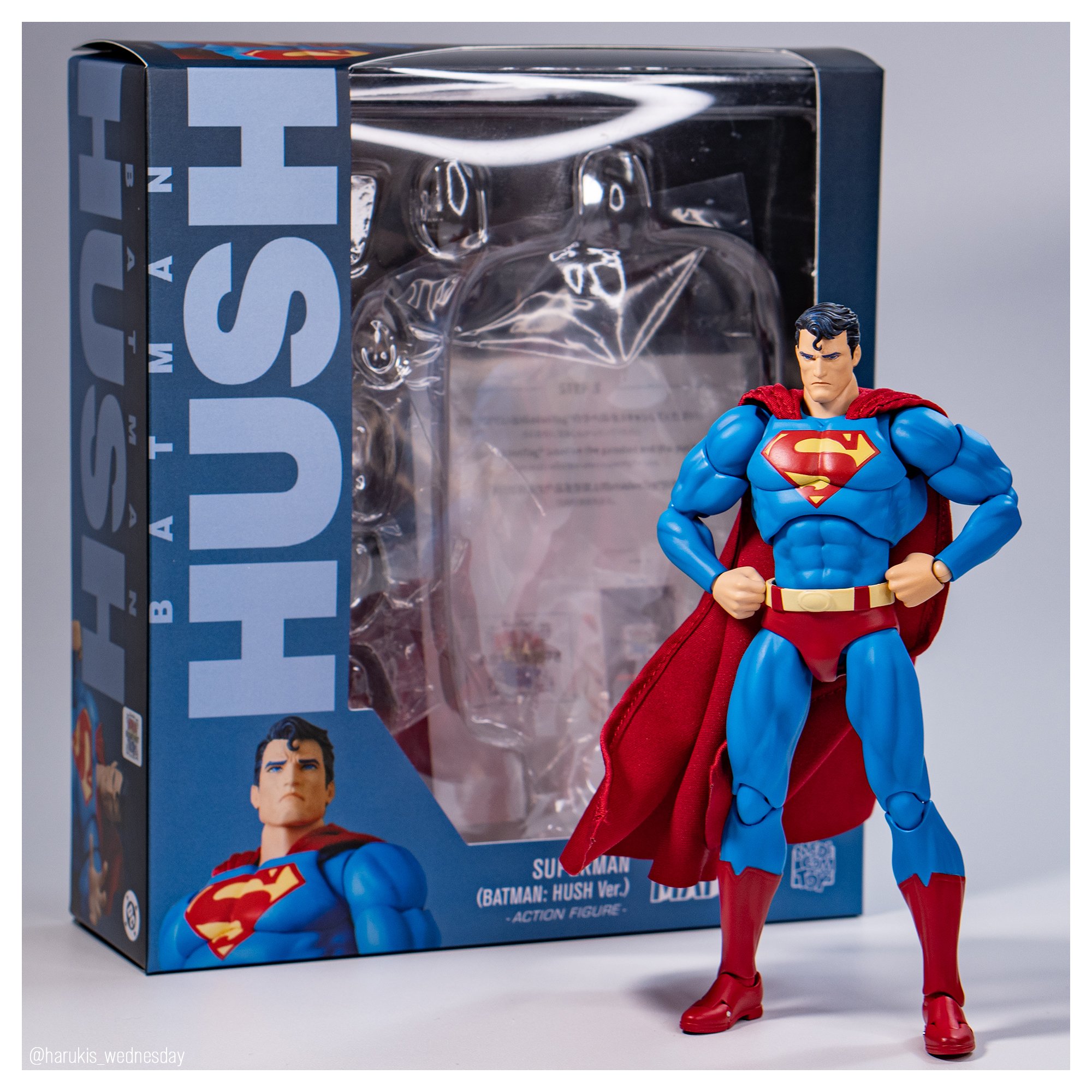 レビュー】MEDICOM TOY MAFEX SUPERMAN (HUSH Ver.) from Batman: Hush