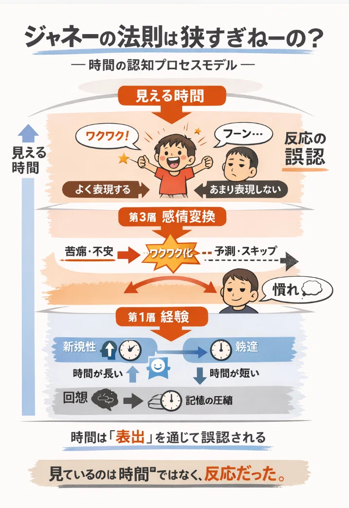ジャネーの法則』に抱く