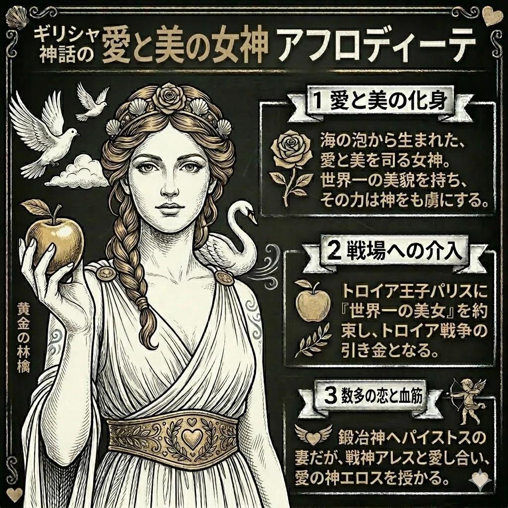 戦いの女神 知恵と戦略の女神アテナを超解説 平和のために