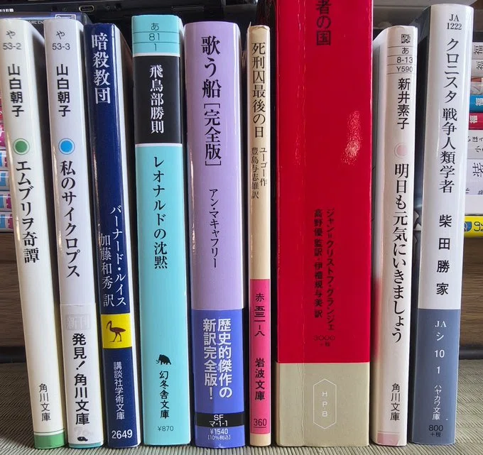 読書記録2026.1~6｜荒井リュウガ