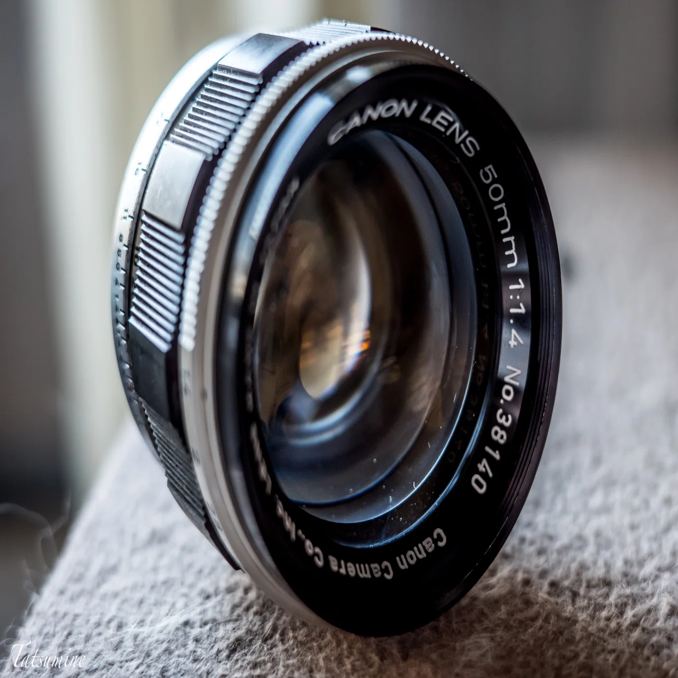 Canon Lens 50mm F1.4 Ⅱ を購入しました｜tatsumine