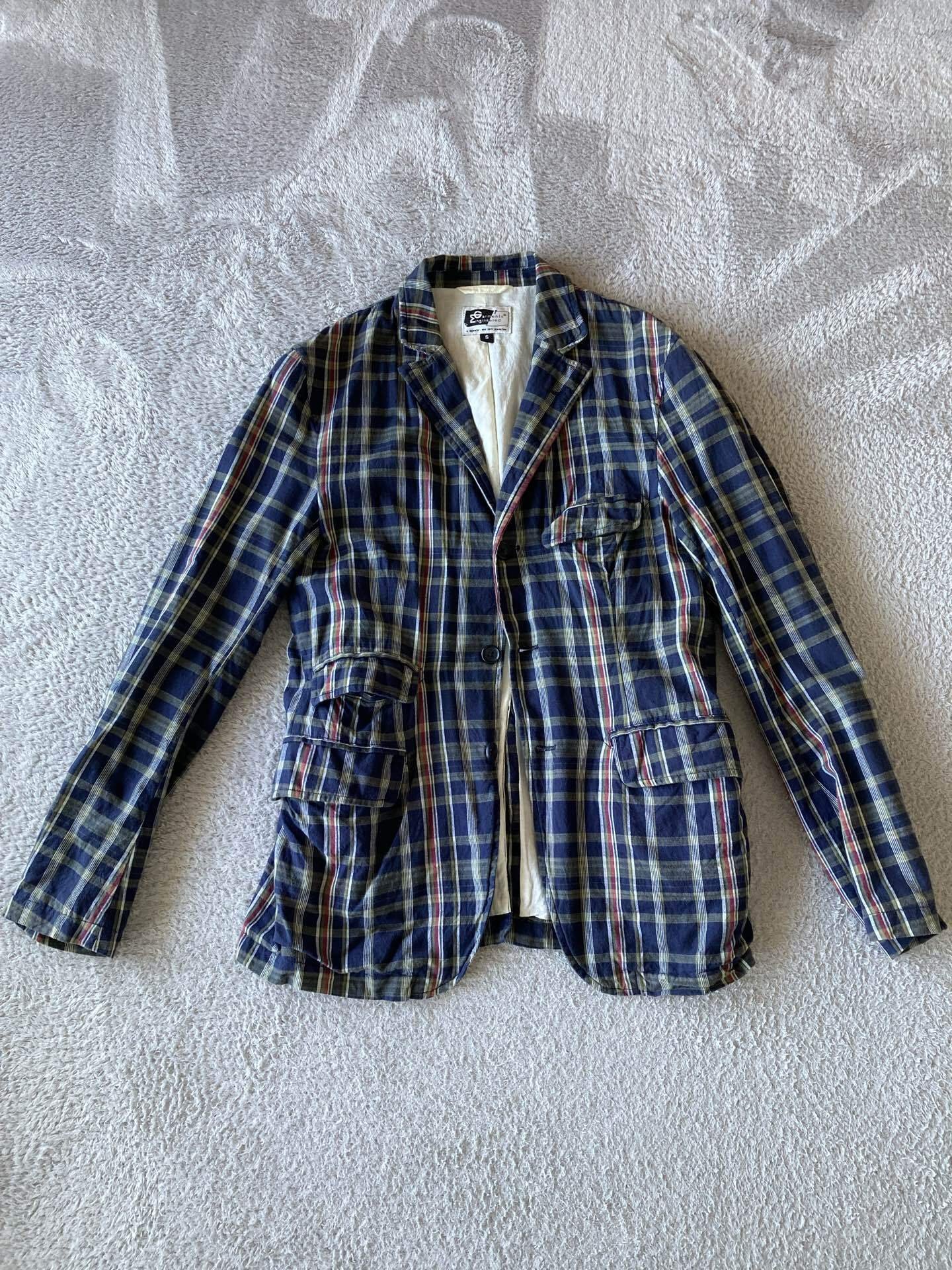 美品　エンジニアードガーメンツ　アンドーバージャケット　総柄裏地　アメリカ製 Engineered Garments】アンドーバージャケット - paper