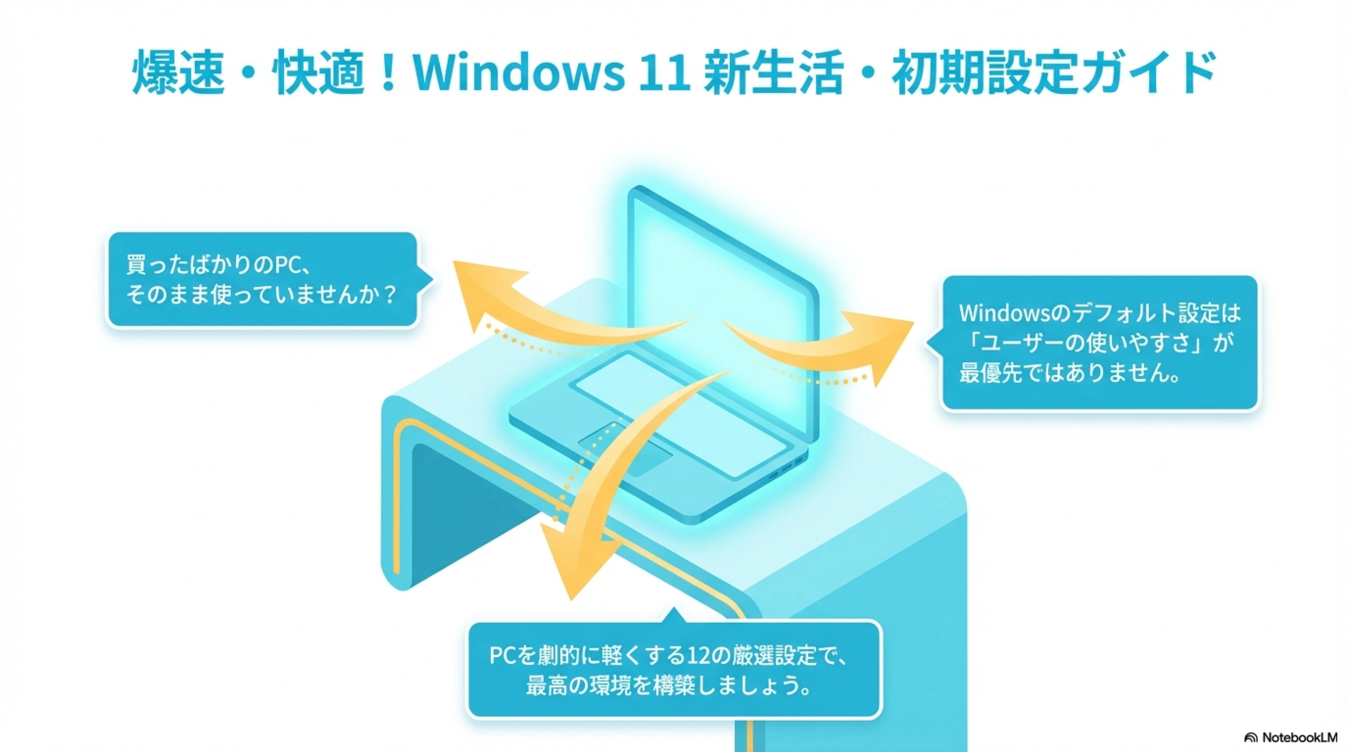 2026年最新】Windows 11初期設定ガイド！新生活に絶対やるべき爆速
