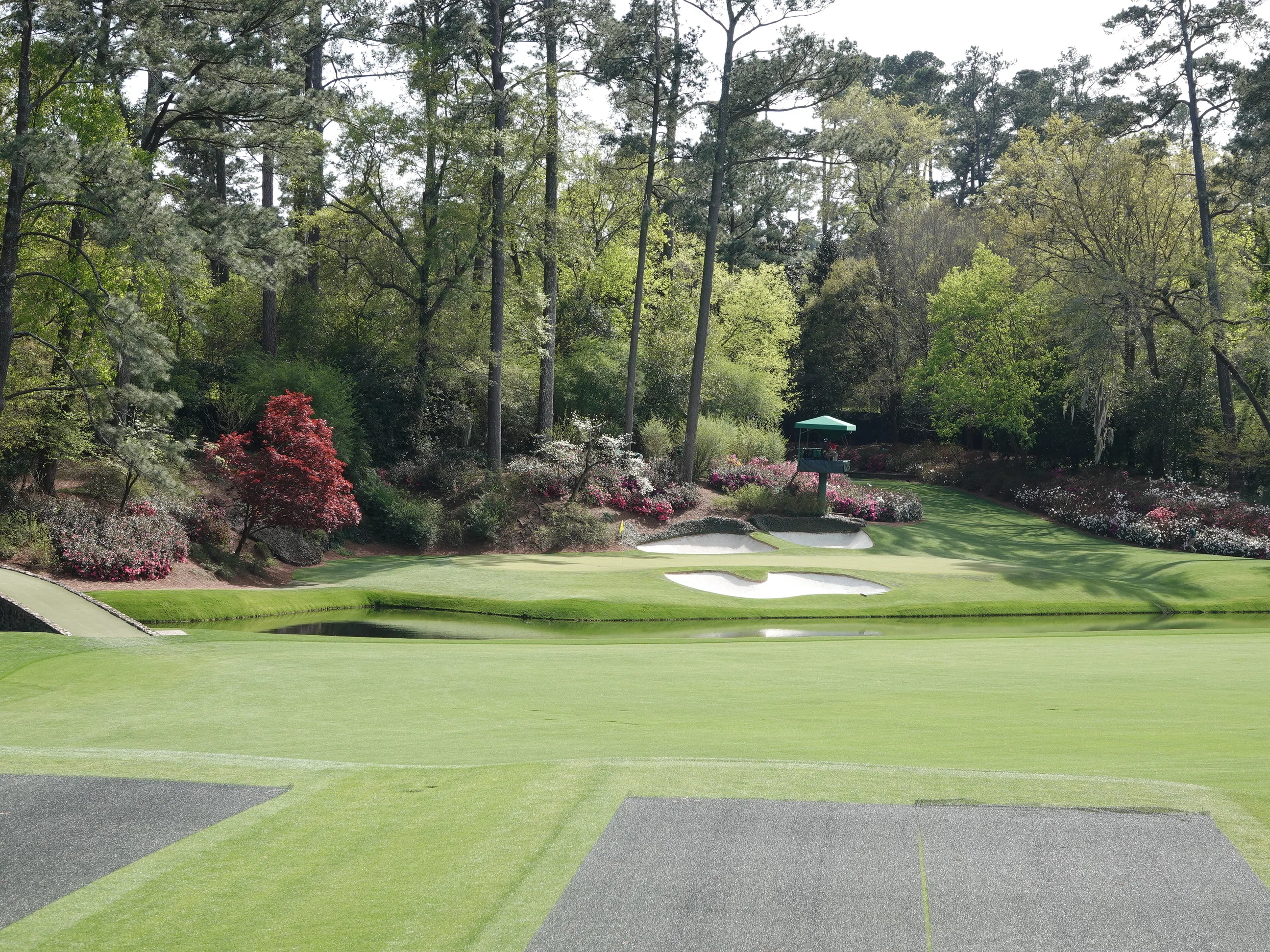 MASTERS マスターズ ゴルフ オーガスタナショナルゴルフクラブ ヤーデージ マスターズ・オーガスタナショナルゴルフクラブ 12番ホール（Par 3