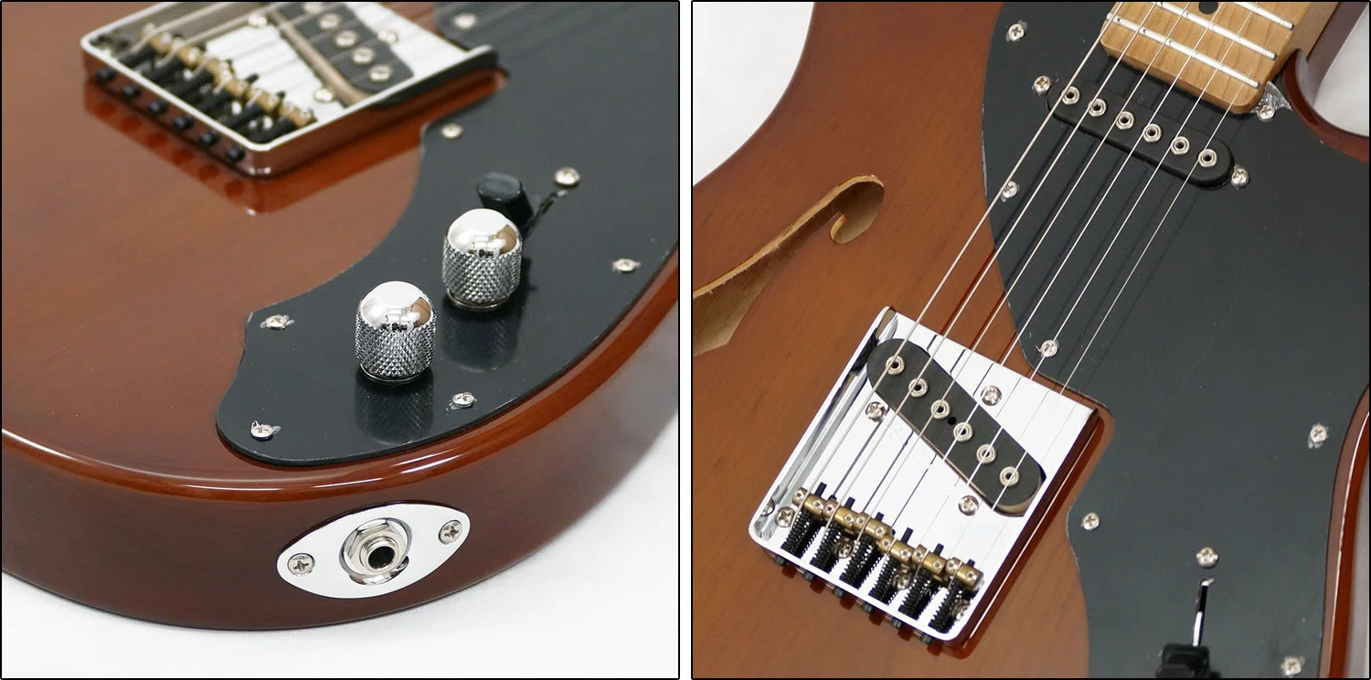 G&L祭り！渋いモカ！USA製限定シンライン「ASAT Classic Thinline」が