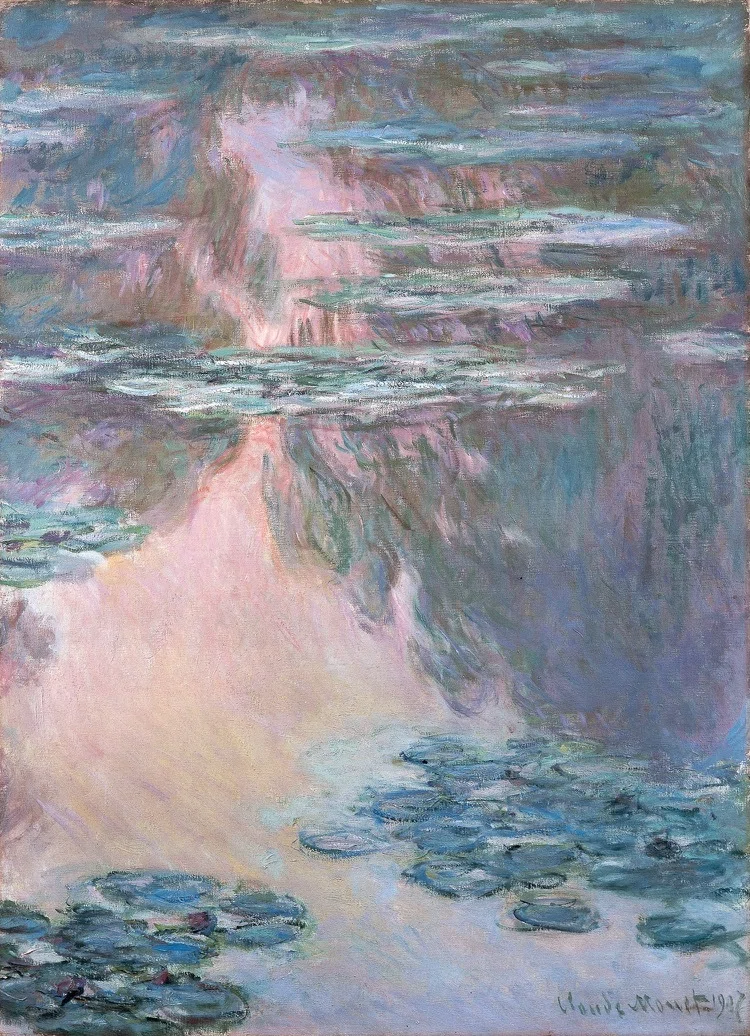 クロード・モネ 風景への問いかけ」展出品作⑫ モネ《睡蓮の池》1907年